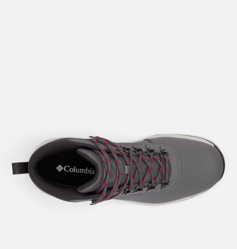 Men's Newton Wander LTR Boot, Color: City Grey, Mountain Red, image 3