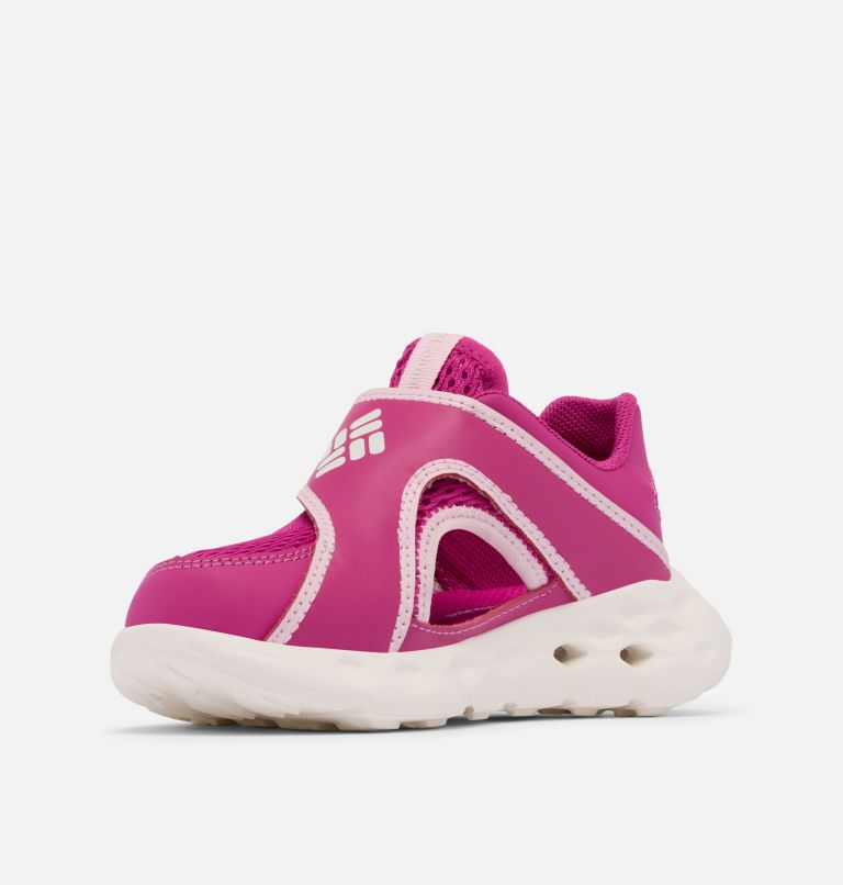 Little Kids' Drainmaker XTR Shandal, Color: Wild Fuchsia, Satin Pink, image 6