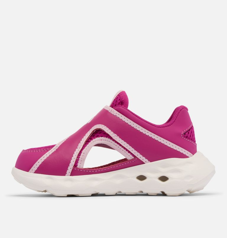 Little Kids' Drainmaker XTR Shandal, Color: Wild Fuchsia, Satin Pink, image 5