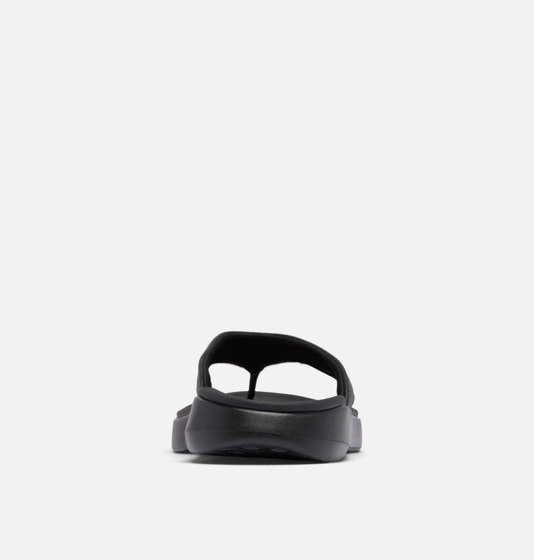 Men's Boatside Fish Flip Flop, Color: Black, Black, image 8