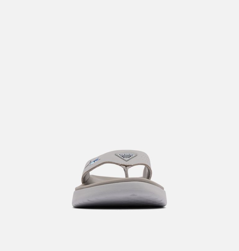 Men's Boatside Fish Flip Flop, Color: Slate Grey, Ti Titanium, image 7
