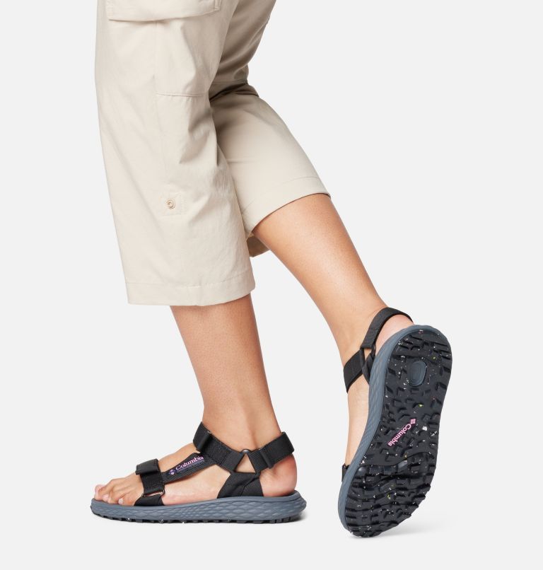 Sandalias Konos Globetrot para mujer, Color: Black, Cosmos, image 10