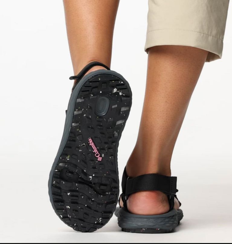 Sandalias Konos Globetrot para mujer, Color: Black, Cosmos