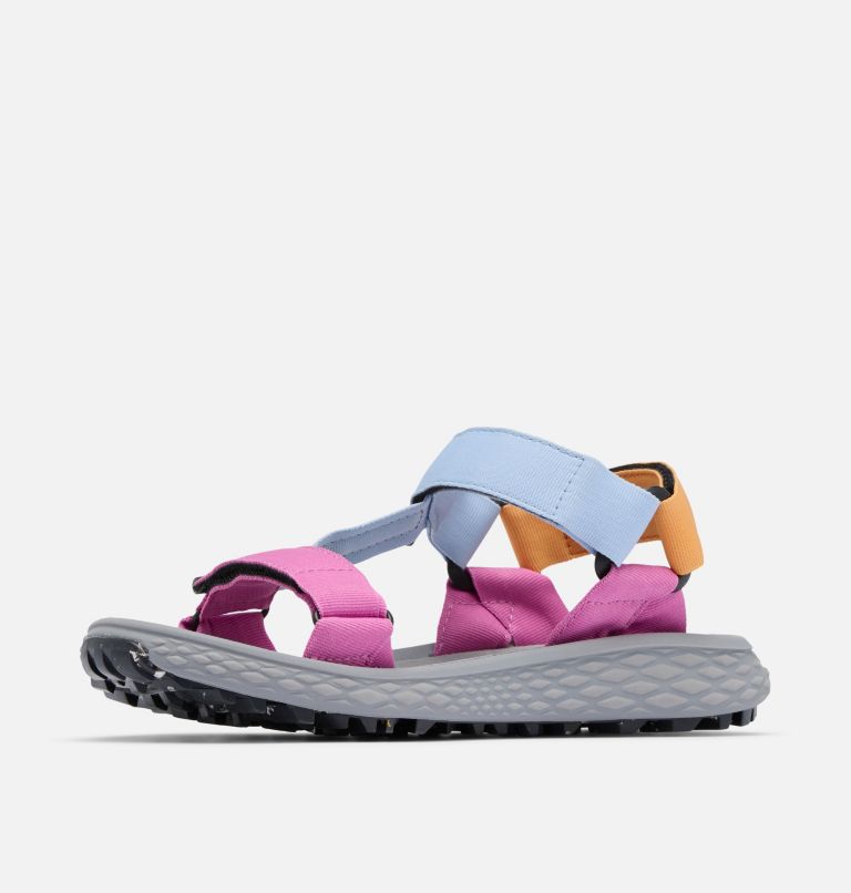 Women's Konos Globetrot Sandal, Color: Whisper, Berry Patch, image 7