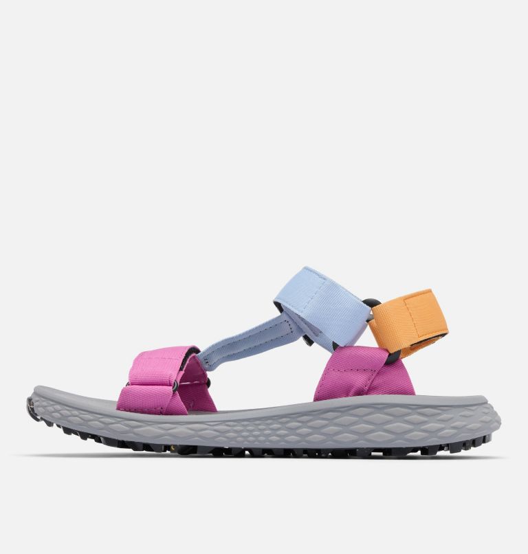 Women's Konos Globetrot Sandal, Color: Whisper, Berry Patch, image 6