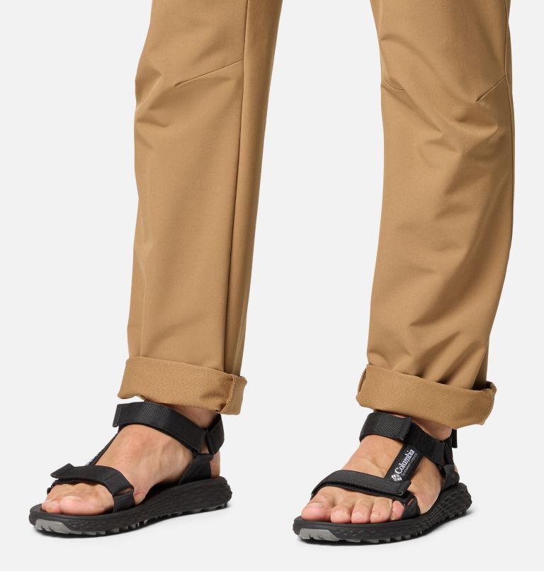 Men's Konos Globetrot Sandal, Color: Black, White, image 10