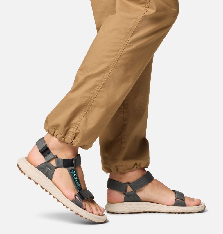 Men's Konos Globetrot Sandal, Color: Grill, Mint Wave, image 10
