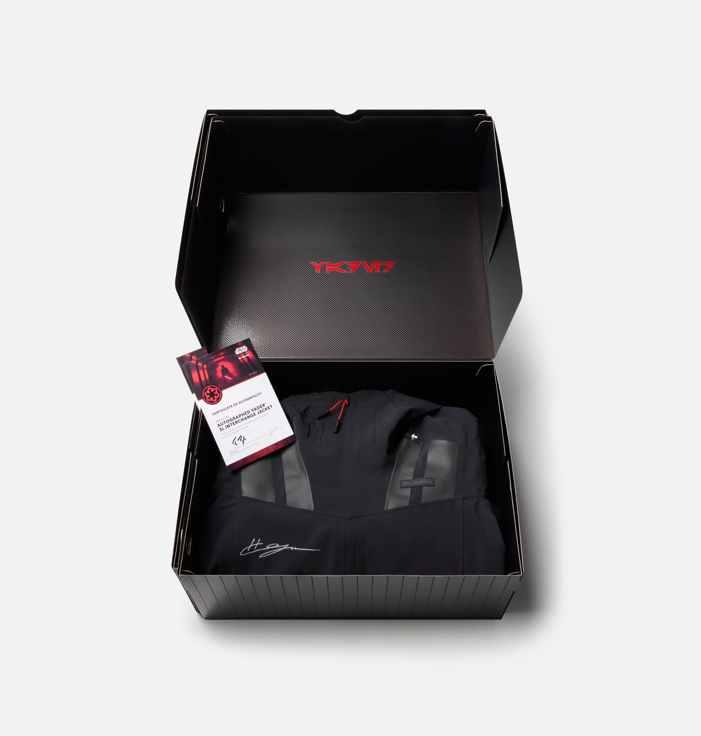 Zoom: Autographed Vader 3L Interchange Jacket, Color: Black, image 3