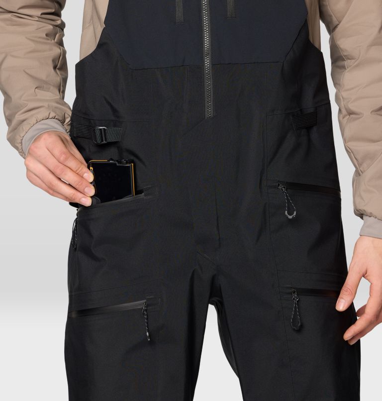 Men's Mythogen GORE-TEX PRO Bib, Color: Black, image 7