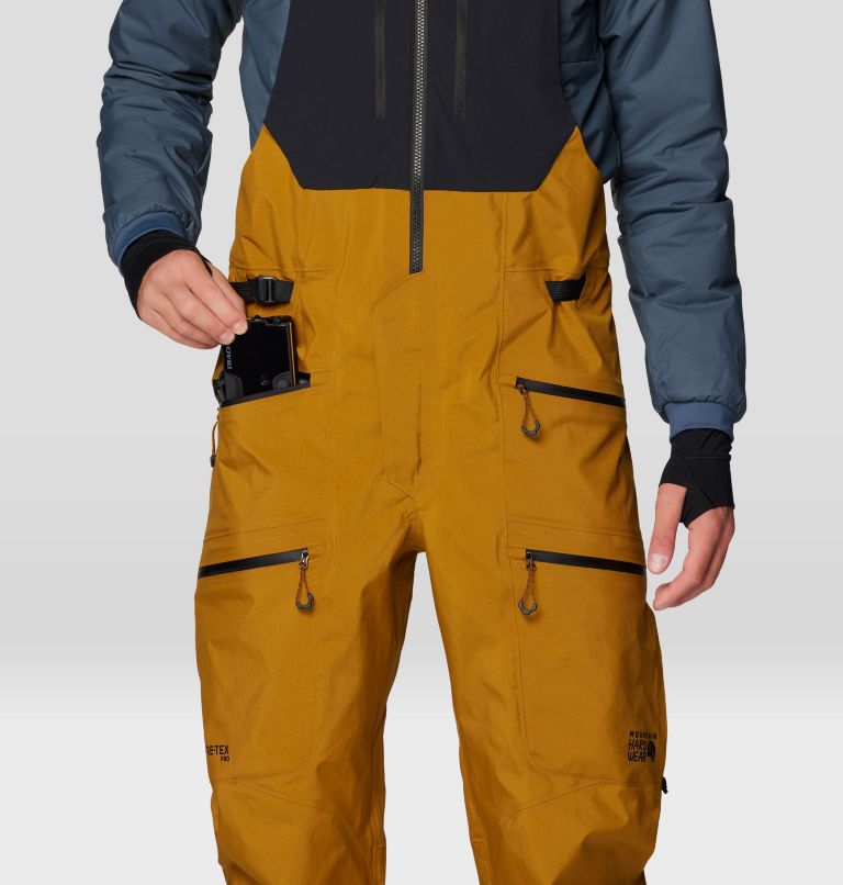 Men's Mythogen GORE-TEX PRO Bib, Color: Olive Gold, image 8