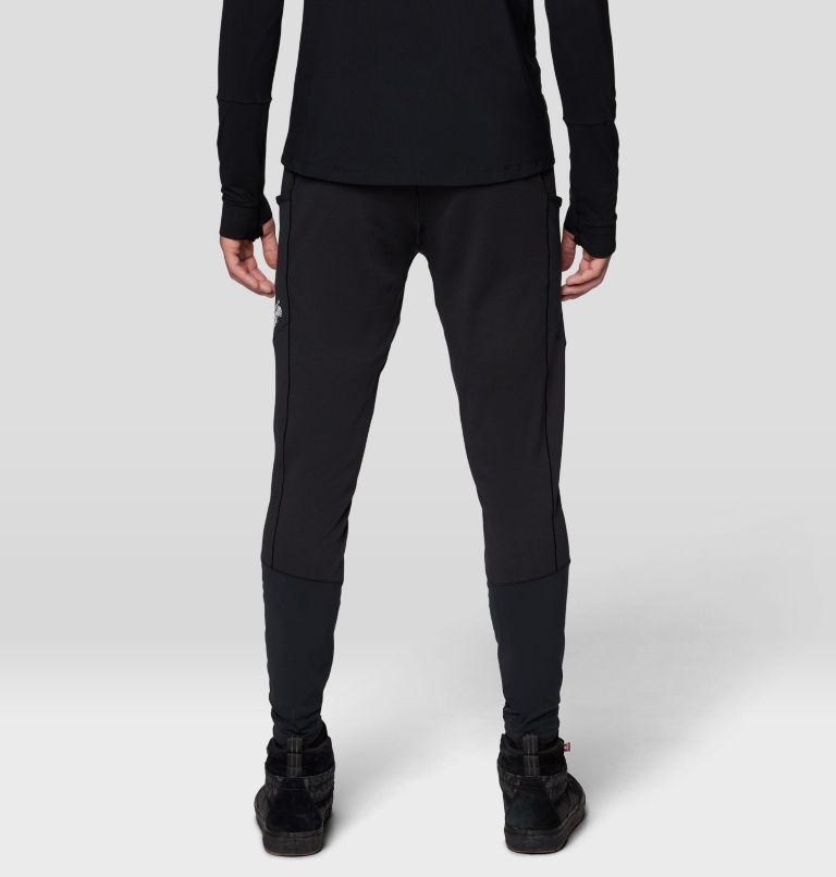 Men's Up First Tech Fleece Pant, Color: Black, image 3