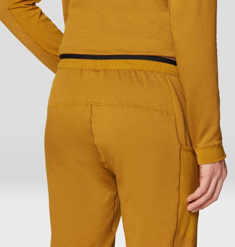 Men's Up First Tech Fleece Pant, Color: Olive Gold Heather, image 6