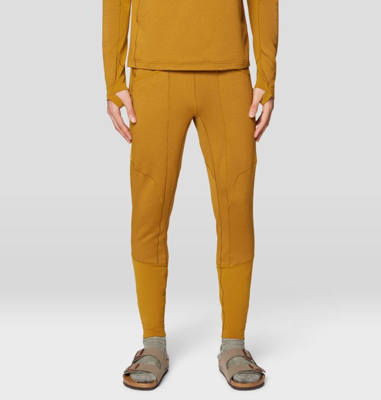 Men's Up First Tech Fleece Pant, Color: Olive Gold Heather, image 1