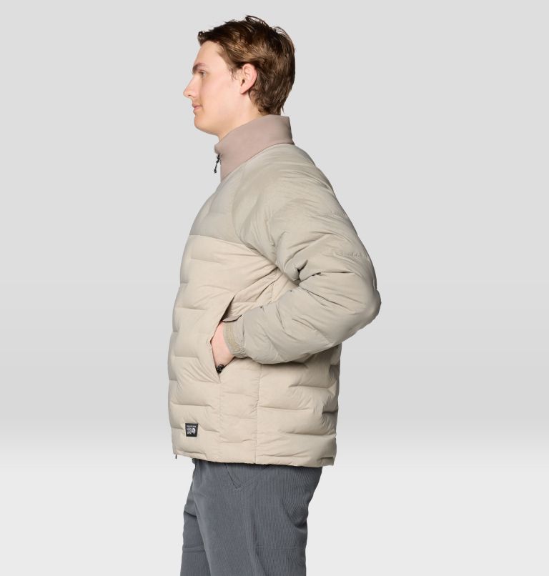 Men's Stretchdown Big Baffle Jacket, Color: Badlands, Dunes, image 4