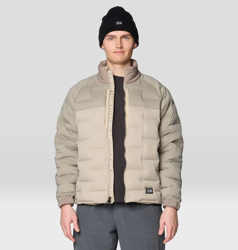 Men's Stretchdown Big Baffle Jacket, Color: Badlands, Dunes, image 5