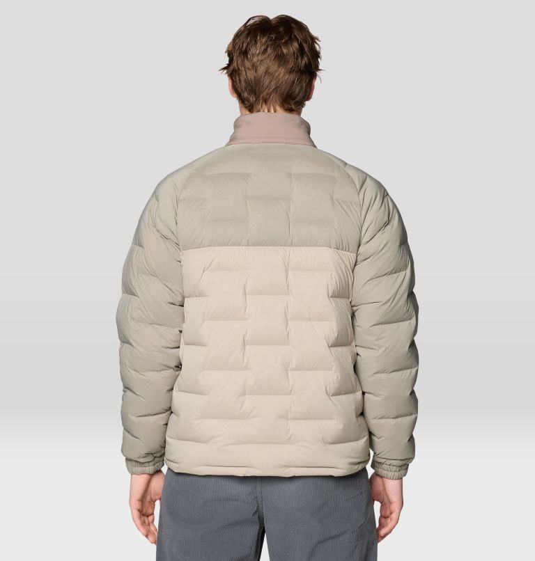 Men's Stretchdown Big Baffle Jacket, Color: Badlands, Dunes, image 3