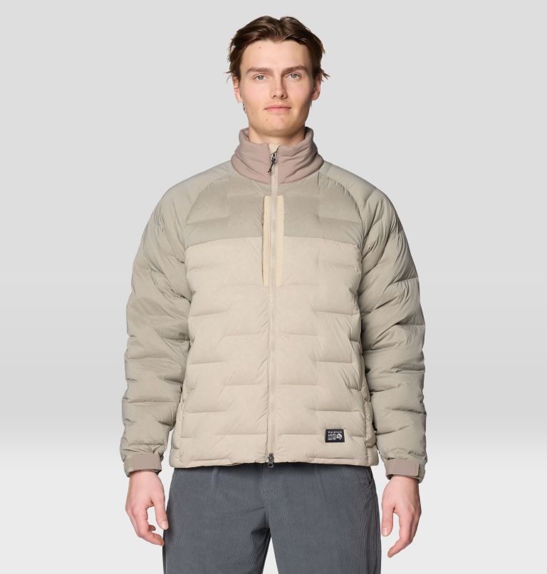 Men's Stretchdown Big Baffle Jacket, Color: Badlands, Dunes, image 1
