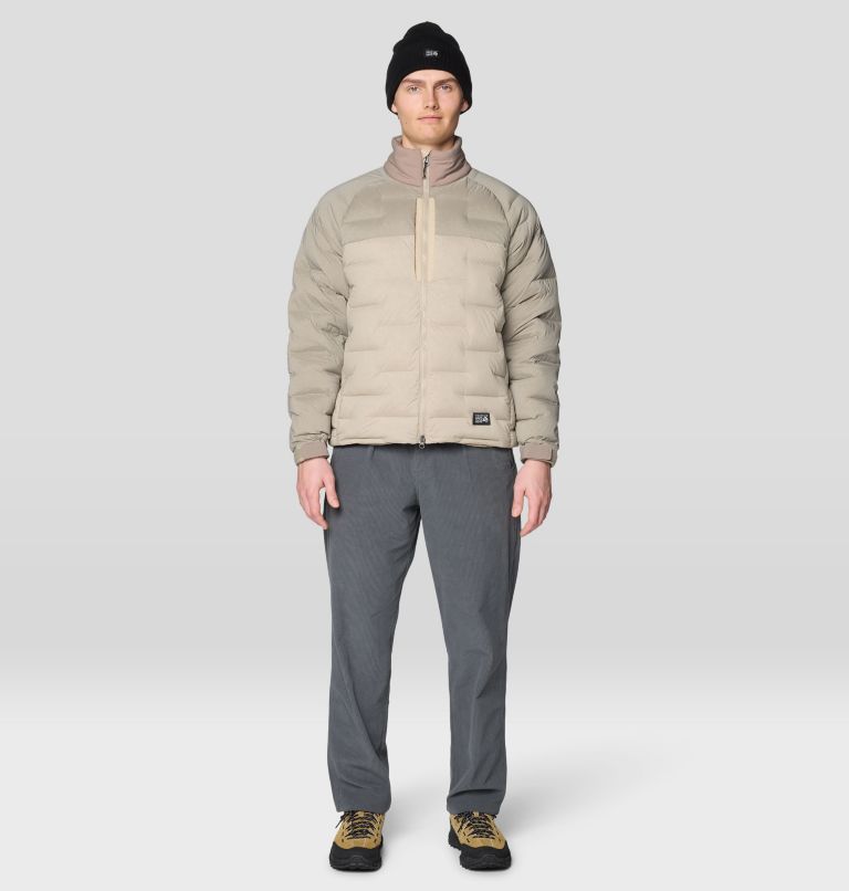 Men's Stretchdown Big Baffle Jacket, Color: Badlands, Dunes, image 2
