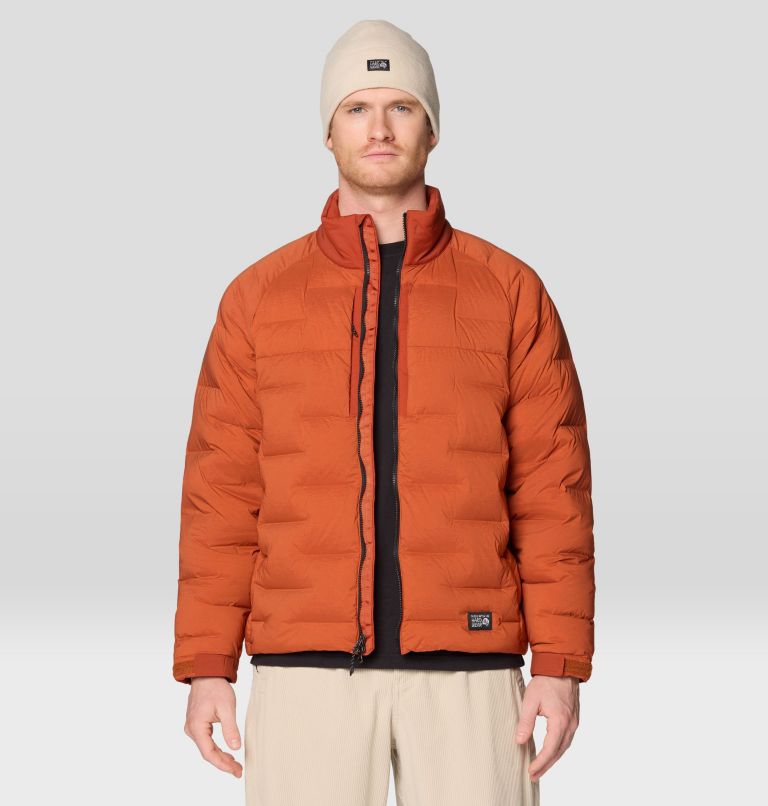 Men's Stretchdown Big Baffle Jacket, Color: Dark Copper, image 5