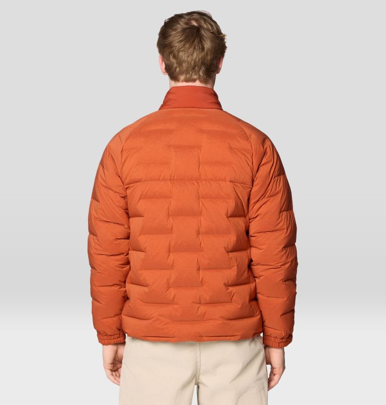 Men's Stretchdown Big Baffle Jacket, Color: Dark Copper, image 3
