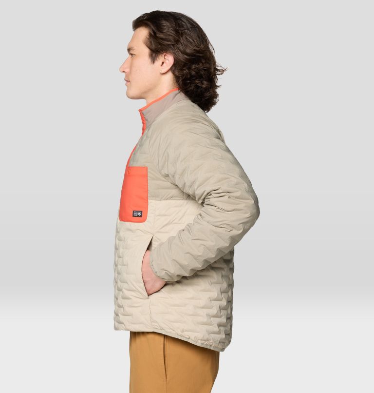 Stretchdown Light Snap Neck | 366 | L, Color: Badlands, Dunes, Aspect, image 4