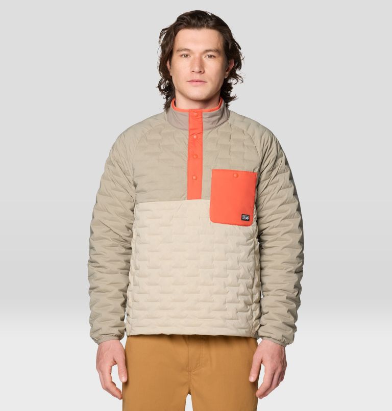 Stretchdown Light Snap Neck | 366 | L, Color: Badlands, Dunes, Aspect, image 1