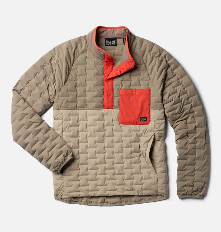 Stretchdown Light Snap Neck | 366 | L, Color: Badlands, Dunes, Aspect, image 2