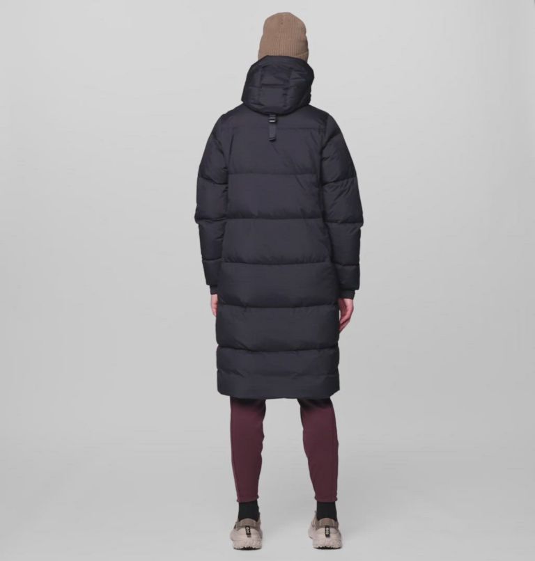 Women's Nevadan Down Long Parka, Color: Black