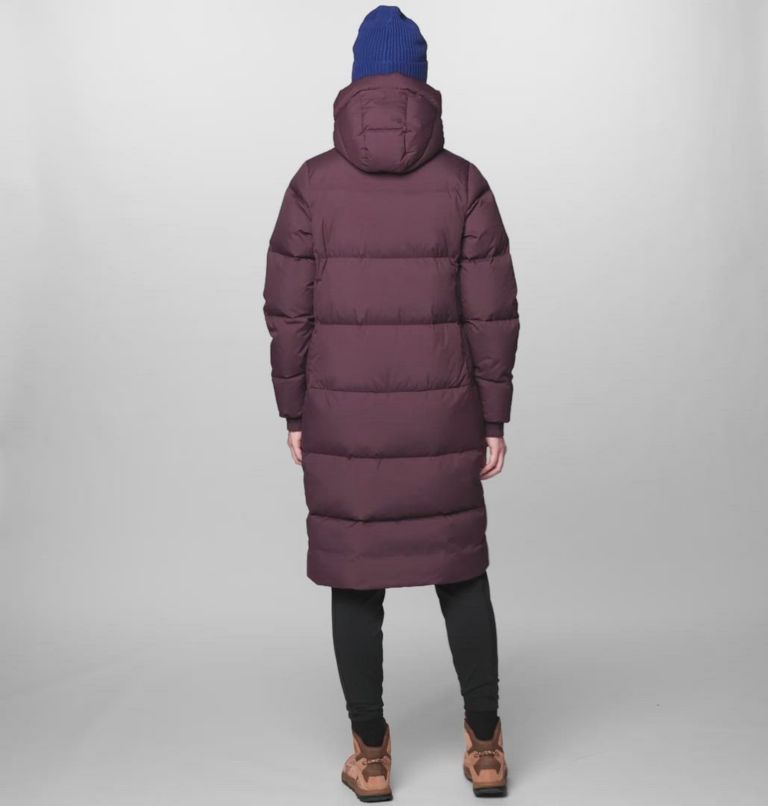 Women's Nevadan Down Long Parka, Color: Blackberry