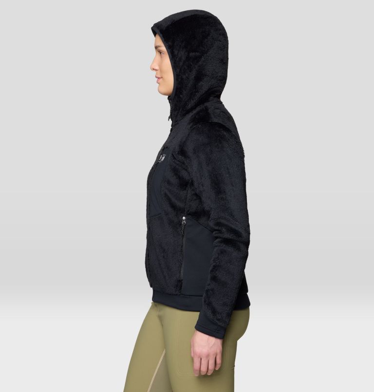 Women's Polartec® High Loft Hooded Jacket, Color: Black, image 4