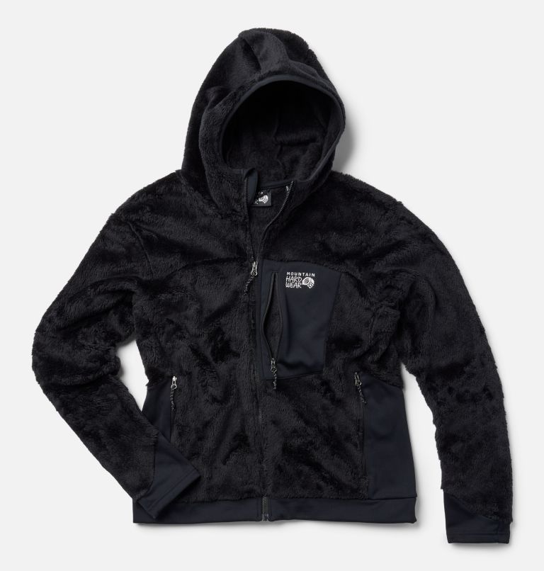 Women's Polartec® High Loft Hooded Jacket, Color: Black, image 2