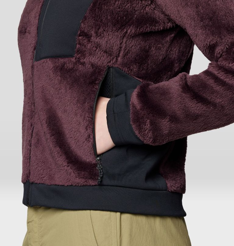 Women's Polartec® High Loft Hooded Jacket, Color: Blackberry, image 7