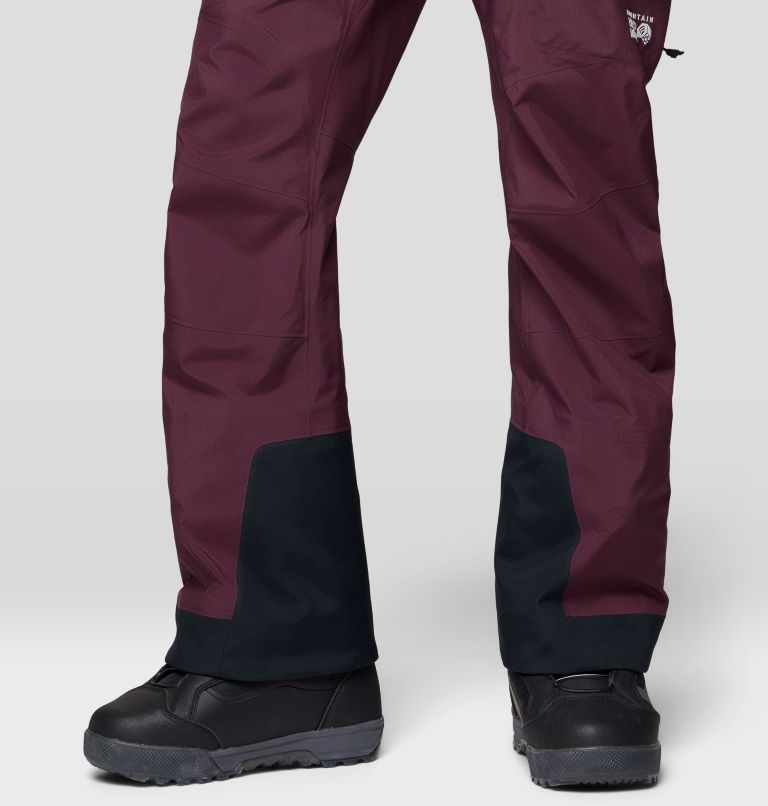 Women's Mythogen GORE-TEX PRO Bib, Color: Blackberry, Black, image 12