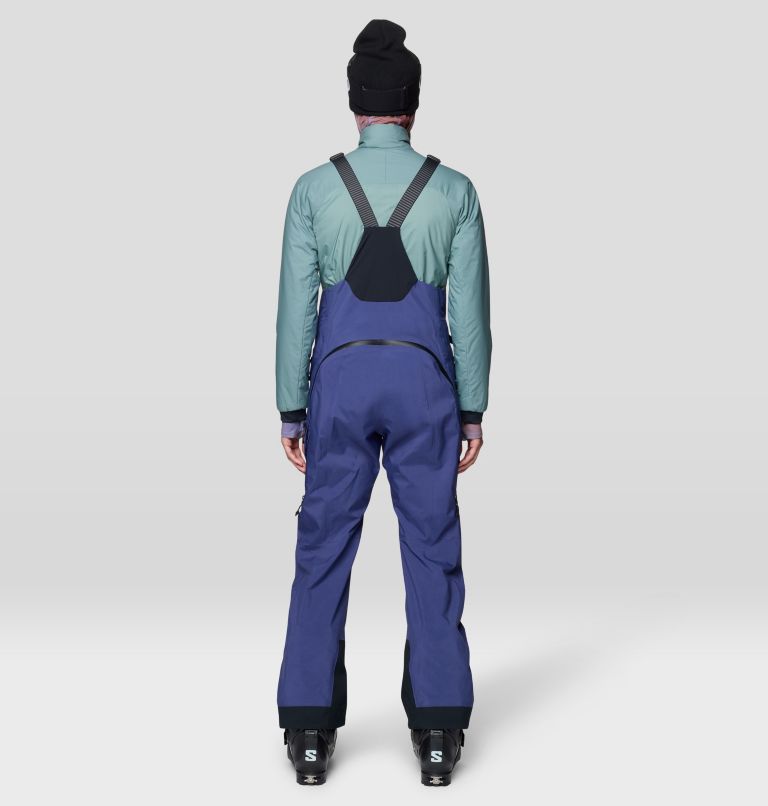 Women's Mythogen GORE-TEX PRO Bib, Color: Lapis Dusk, Black, image 3