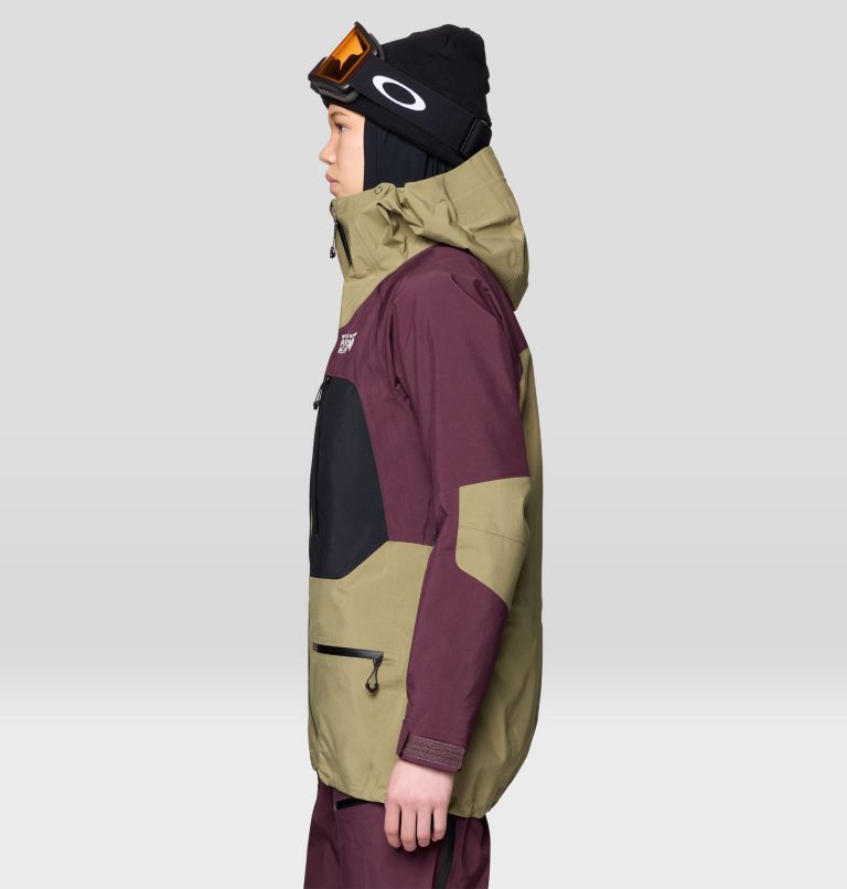 Women's Mythogen GORE-TEX PRO Jacket, Color: Landslide, Blackberry, Black, image 4