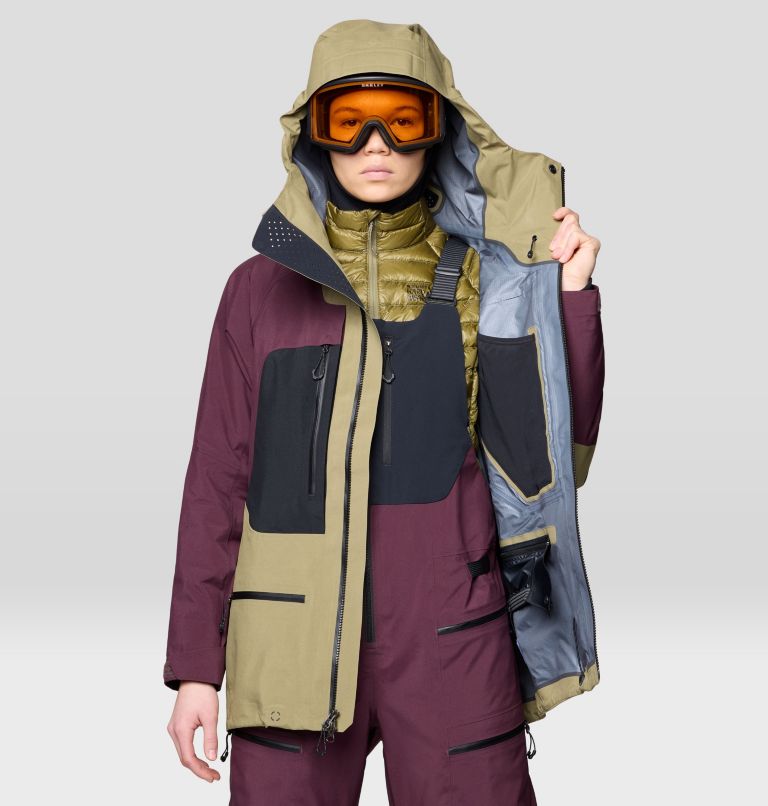Women's Mythogen GORE-TEX PRO Jacket, Color: Landslide, Blackberry, Black, image 7