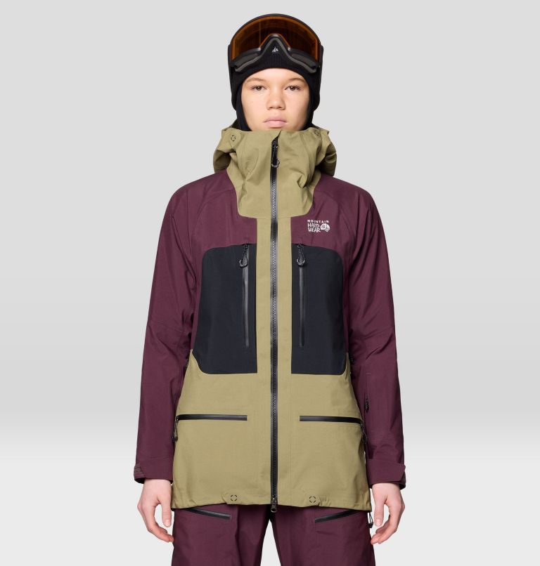 Women's Mythogen GORE-TEX PRO Jacket, Color: Landslide, Blackberry, Black, image 1