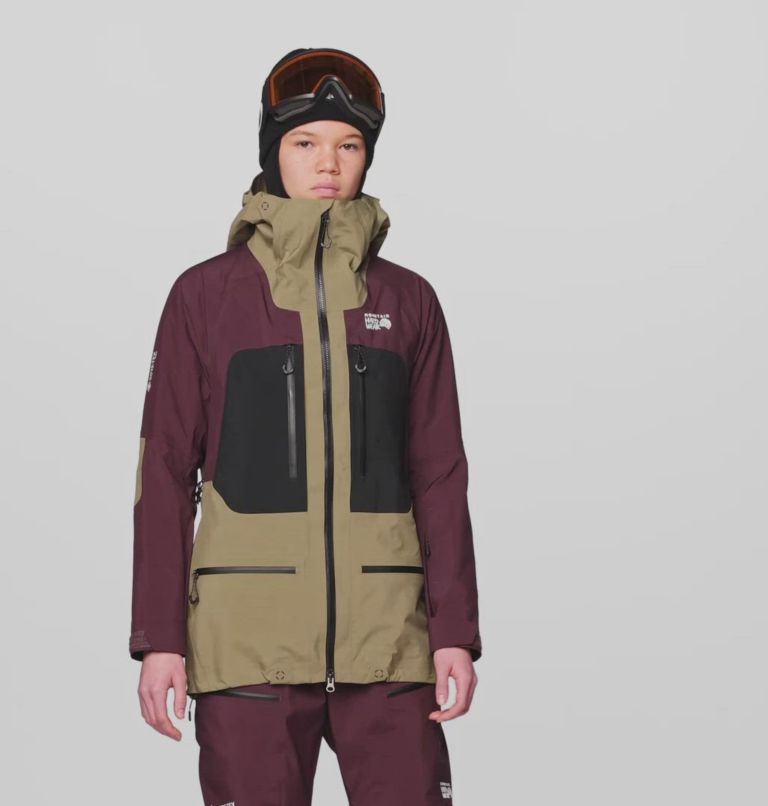 Women's Mythogen GORE-TEX PRO Jacket, Color: Landslide, Blackberry, Black