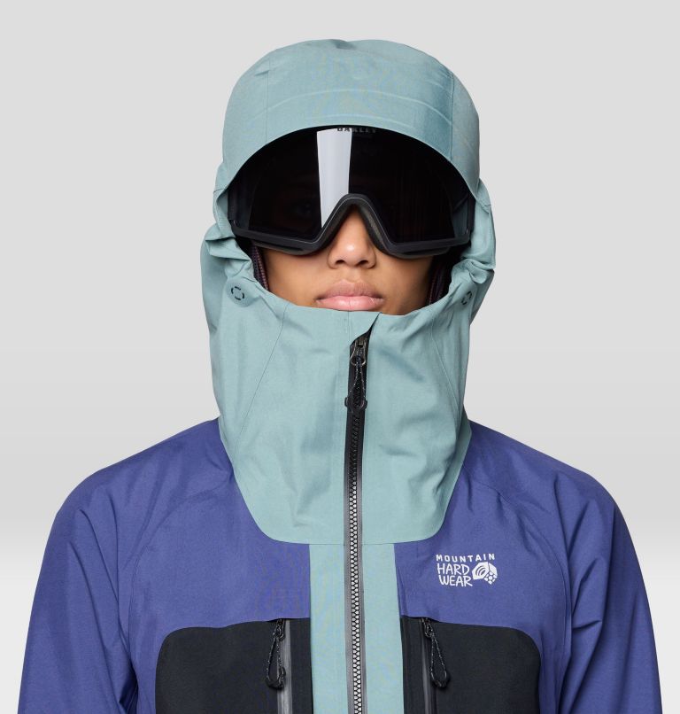 Women's Mythogen GORE-TEX PRO Jacket, Color: Blue Sage, Lapis Dusk, Black, image 9