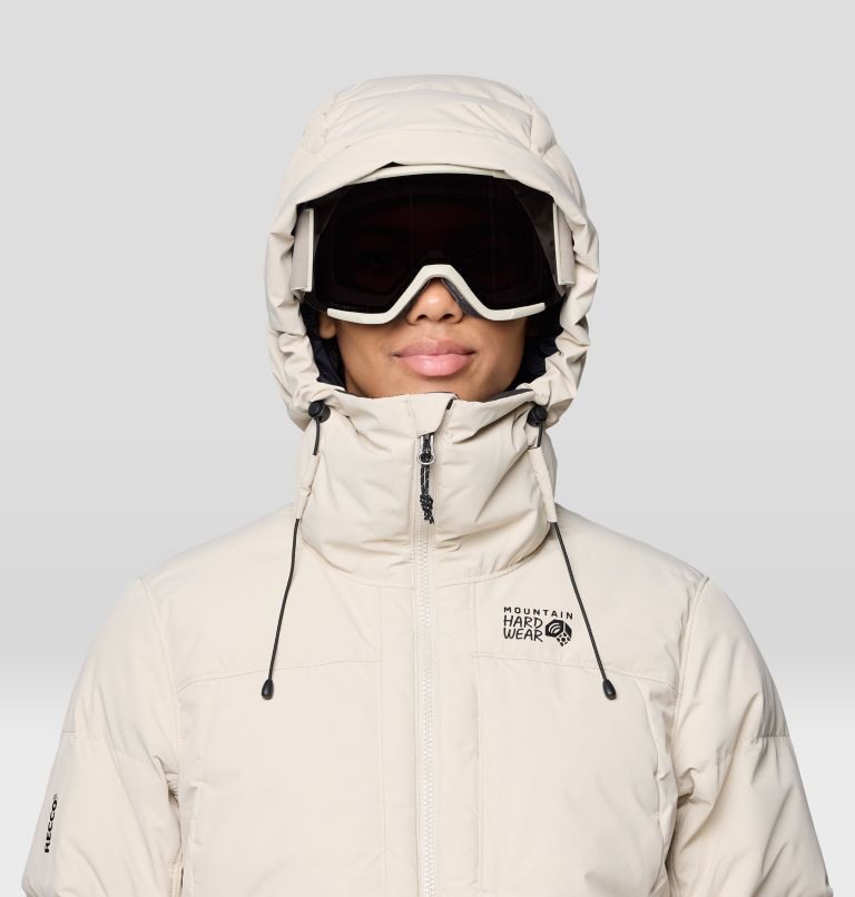 Women's Powder Maven Down Jacket, Color: Fossil, image 7