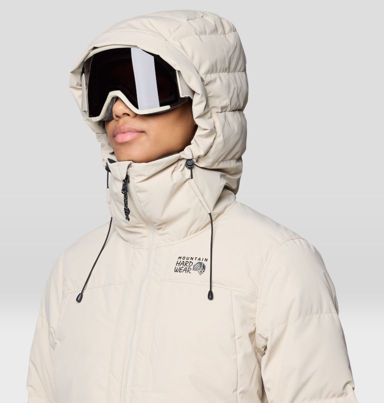Women's Powder Maven Down Jacket, Color: Fossil, image 8