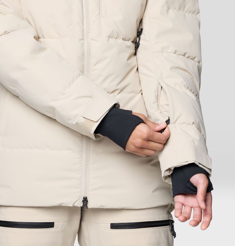 Women's Powder Maven Down Jacket, Color: Fossil, image 11