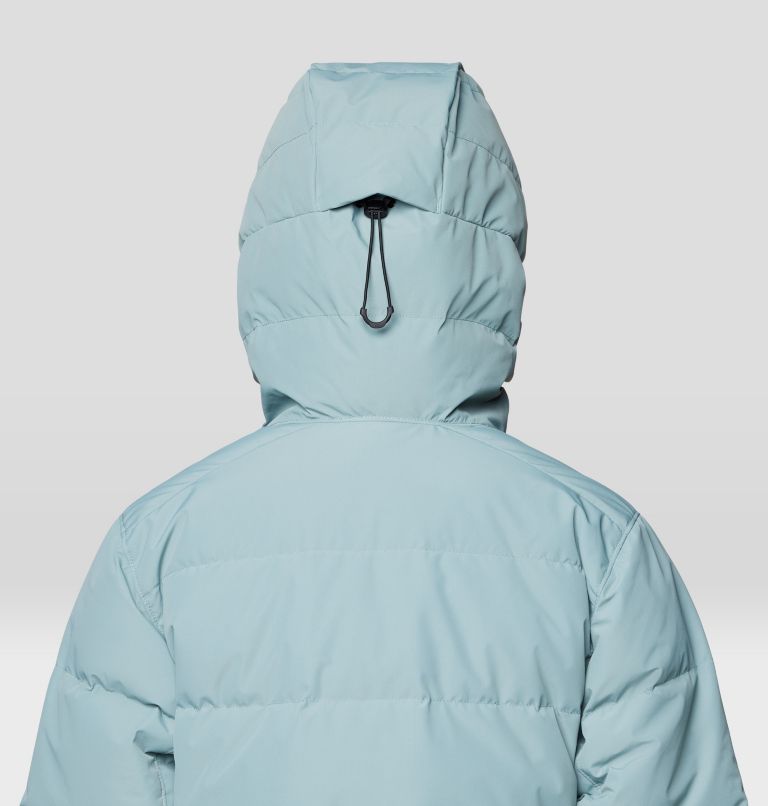 Women's Powder Maven Down Jacket, Color: Blue Sage, image 8