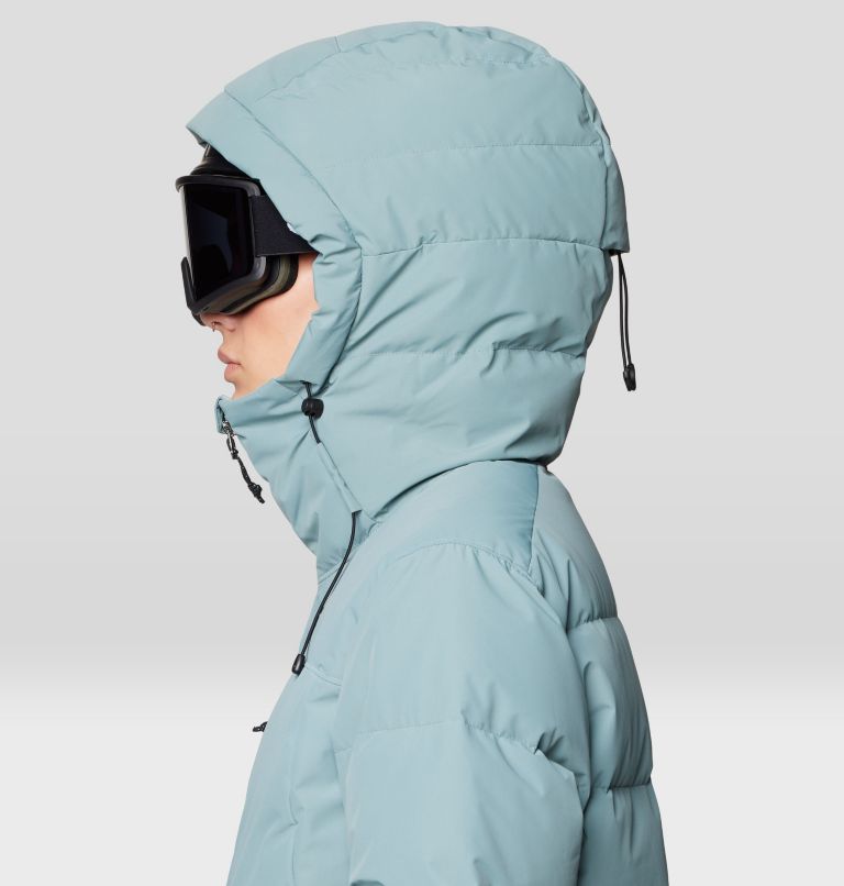 Women's Powder Maven Down Jacket, Color: Blue Sage, image 11