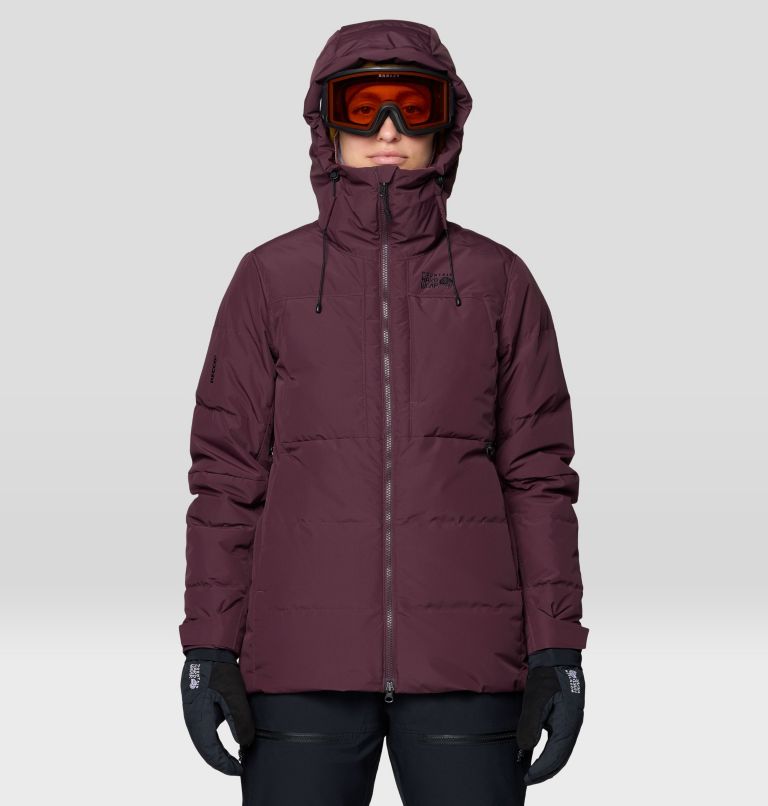 Women's Powder Maven Down Jacket, Color: Blackberry, image 4