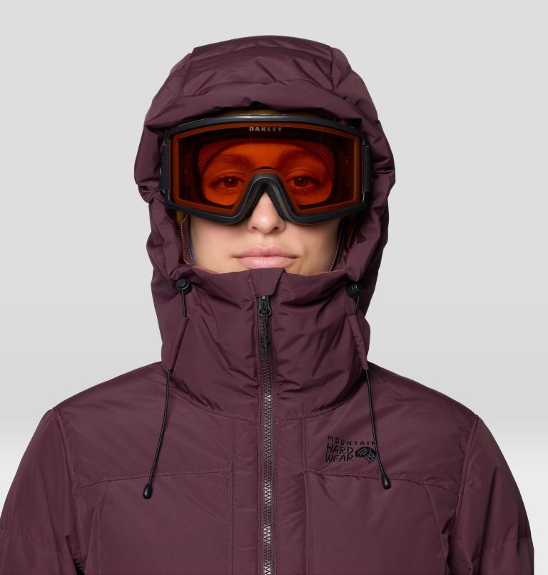 Women's Powder Maven Down Jacket, Color: Blackberry, image 7