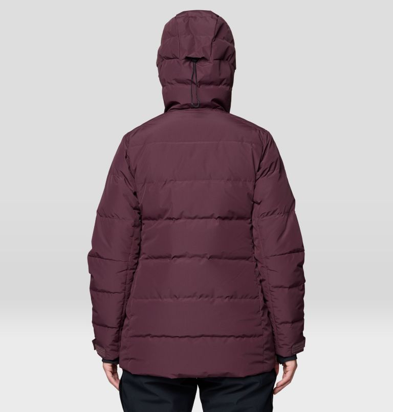 Women's Powder Maven Down Jacket, Color: Blackberry, image 2
