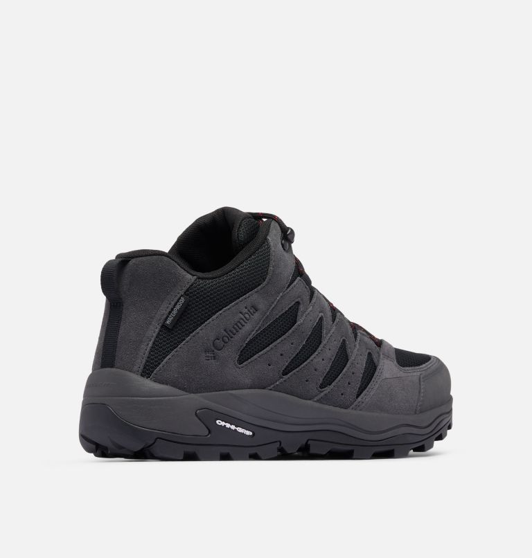 Redmond IV Mid wasserdichte Trekkingschuhe für Männer, Color: Black, Mountain Red, image 9