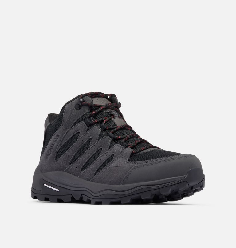 Redmond IV Mid wasserdichte Trekkingschuhe für Männer, Color: Black, Mountain Red, image 3