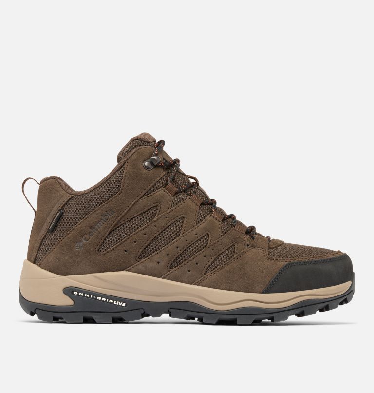 Redmond IV Mid wasserdichte Trekkingschuhe für Männer, Color: Cordovan, Tangy Orange, image 1